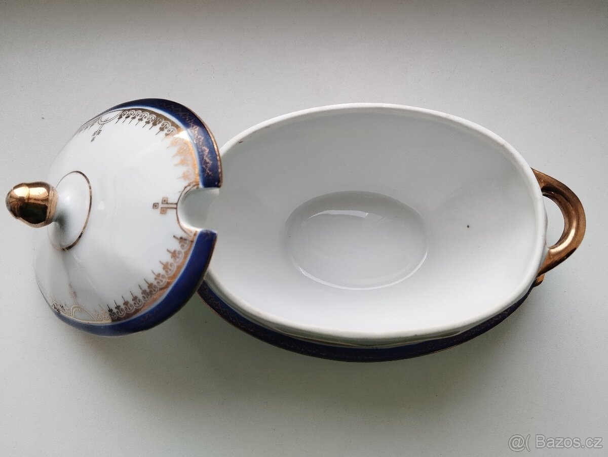 starožitná cukřenka - 4