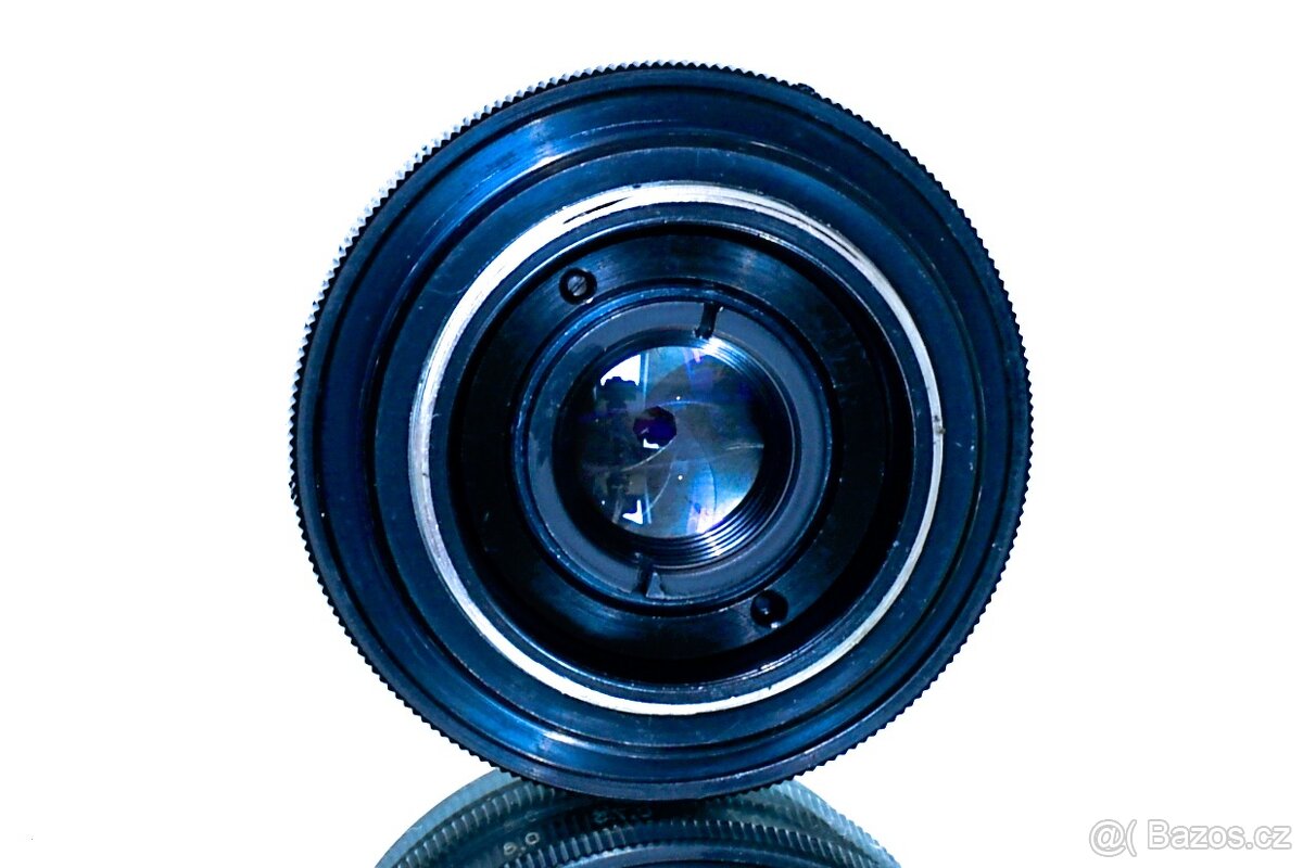 Industar KMZ ,,OHNIVÁK,, 3,5/50 R-W M42 TOP STAV - 4