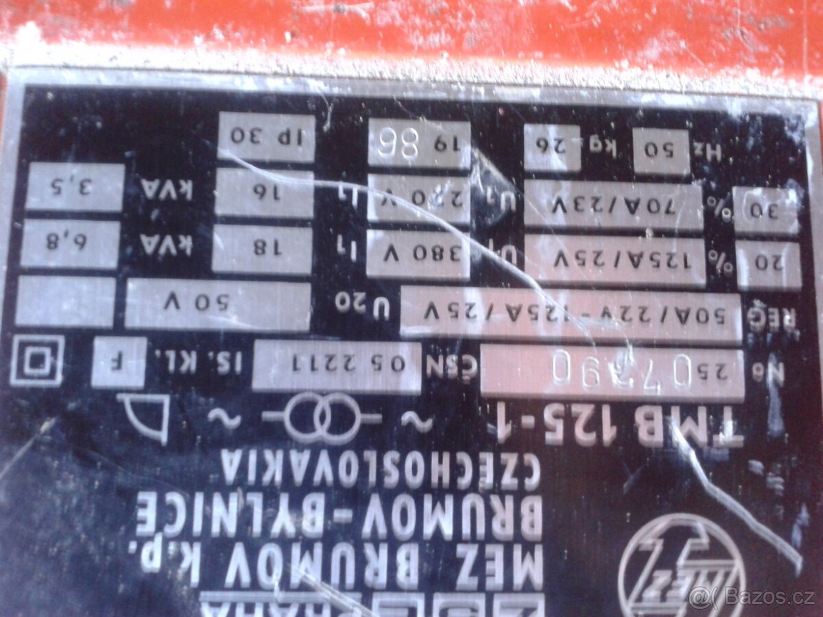 firemně vyrobená elektro svářečkaMEZ BRUMOV - 4