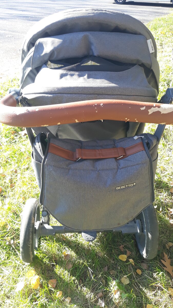 Kočarek 2v1 bebetto Luca - 4