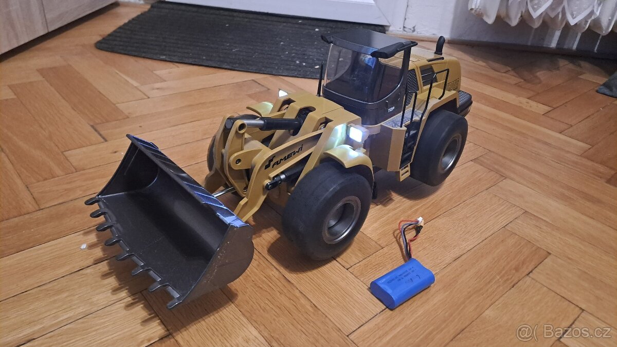 RC stavební stroje - nakladač, bagr, nákladní auto - 4
