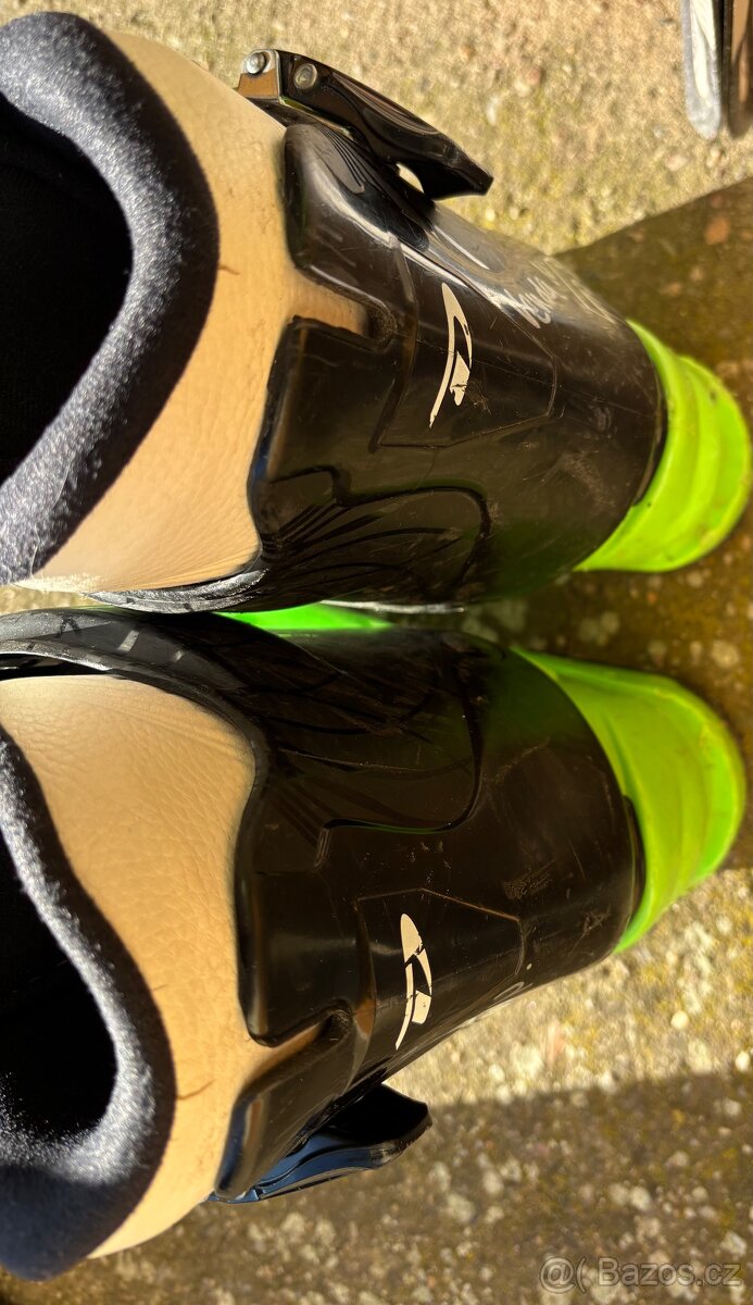 Dětský lyžařský set Salomon 110 cm lyžáky Dalbello 34/36 - 4