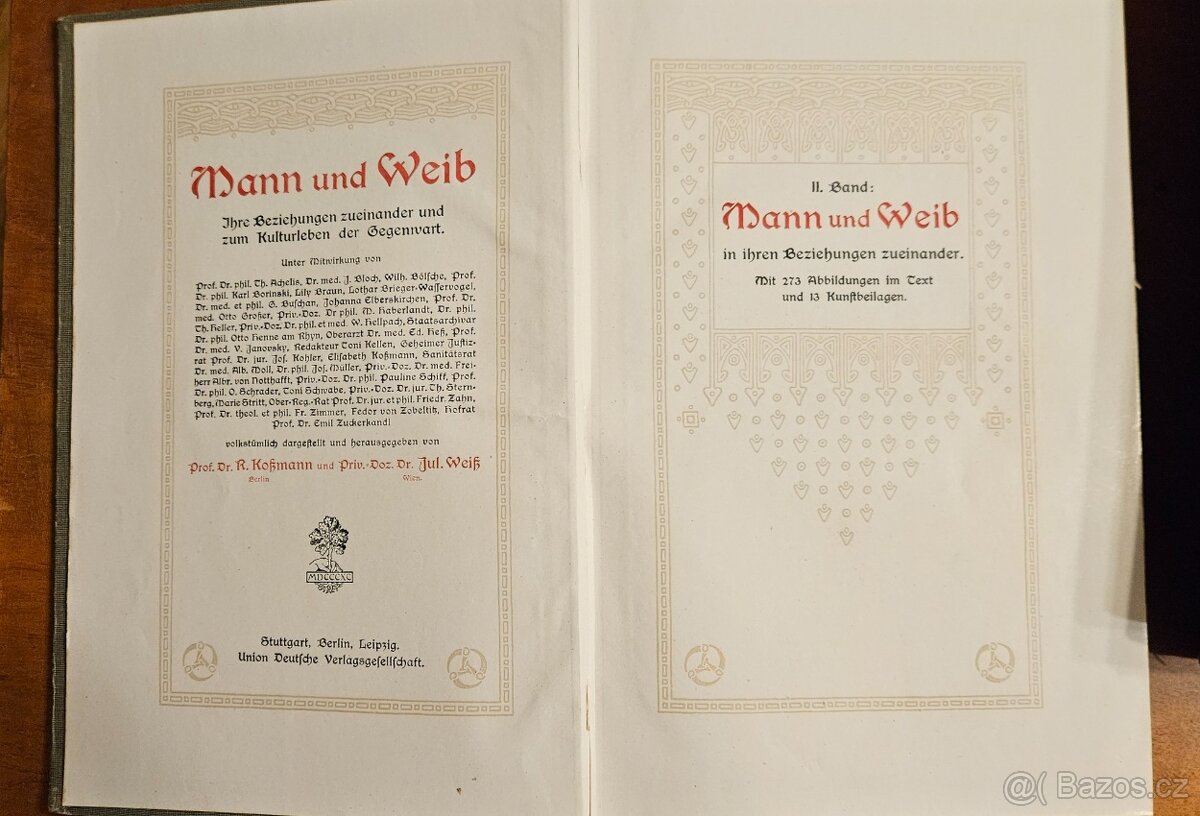 Encyklopedie "Mann und Weib I-III" - 4