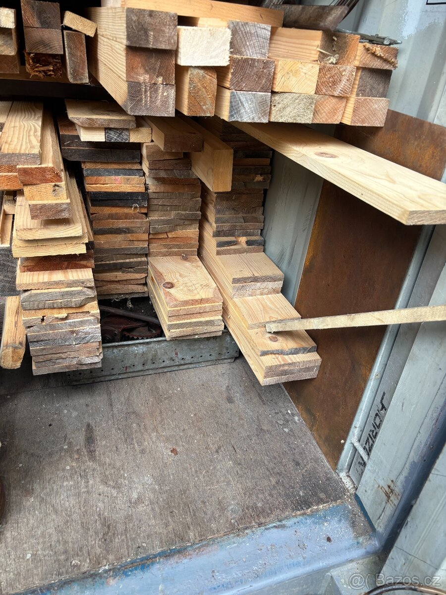 hoblované latě - smrk, jedle - 4