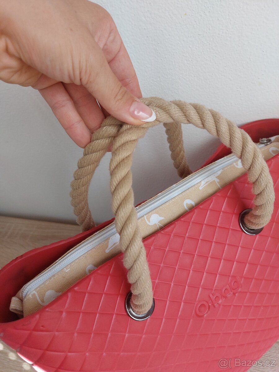 Obag mini matelasse red - 4