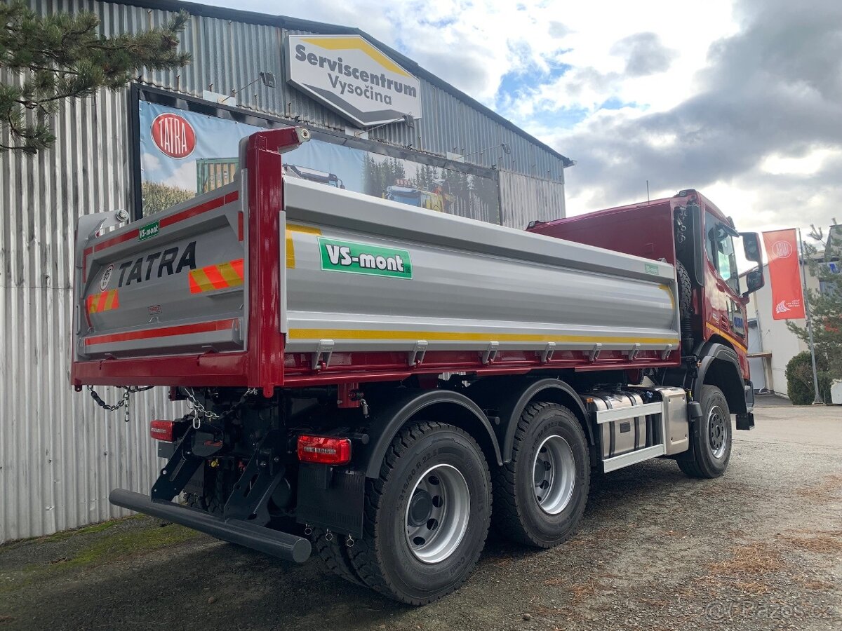 Nová "TATRA PHOENIX 2024" 6x6 S3 VS-mont - ZF TRAXON - 4