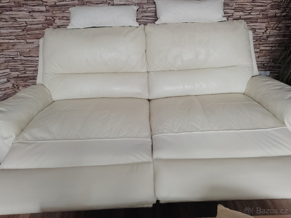 Kožená sedacka práva kůže - 4