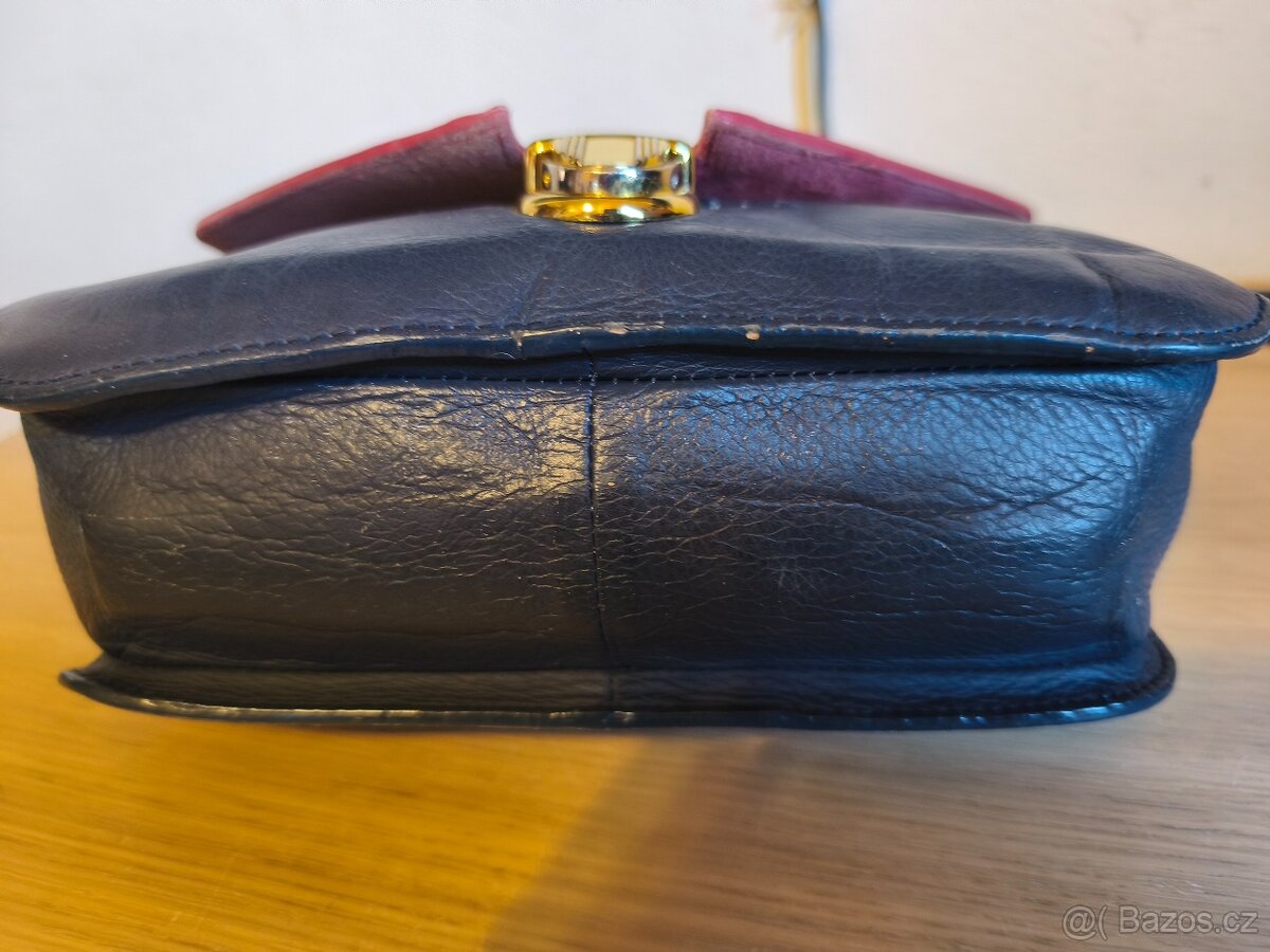 Kožená kabelka MASSIMO DUTTI - 4