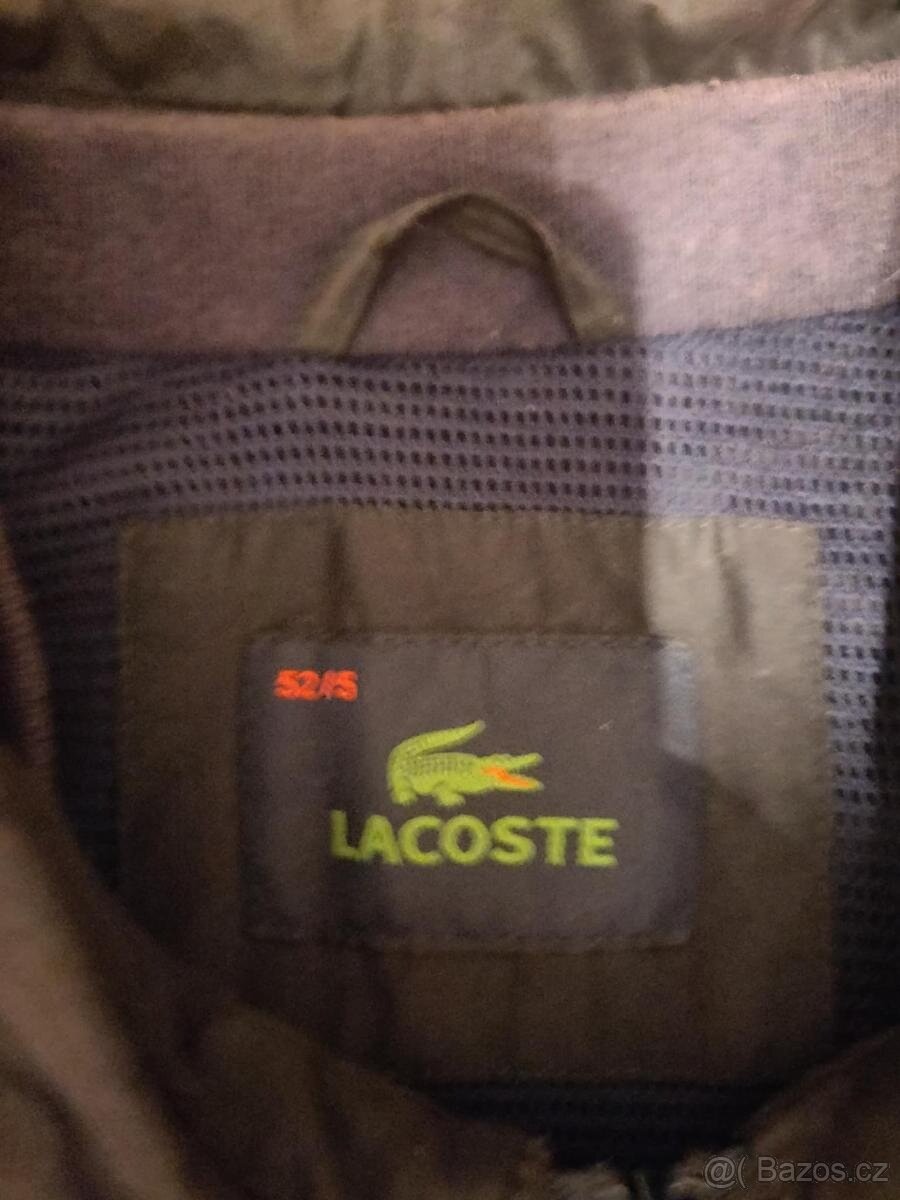 Pánská bunda Lacoste černá – velikost L - 4