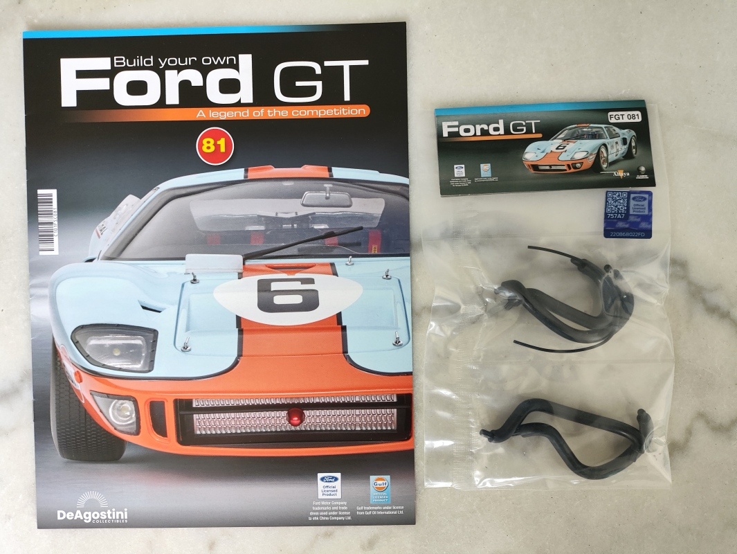 Ford GT40 1:8 DeAgostini díly - 4
