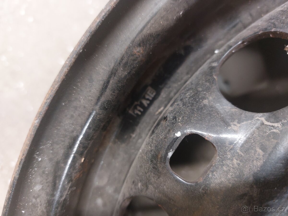 Plechový disk Fabia 4 ks - 4