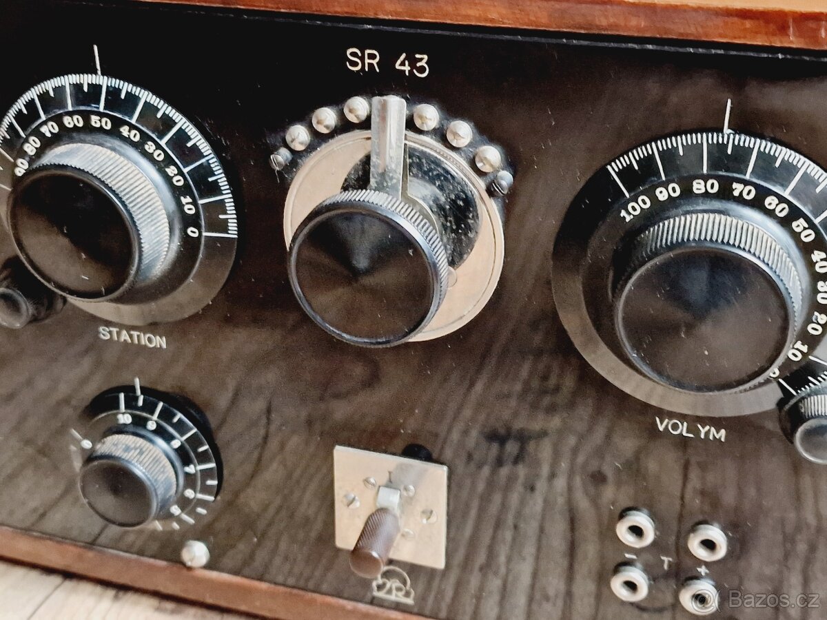 Starožitné rádio Radiola SR43, rok 1926-28 - 4