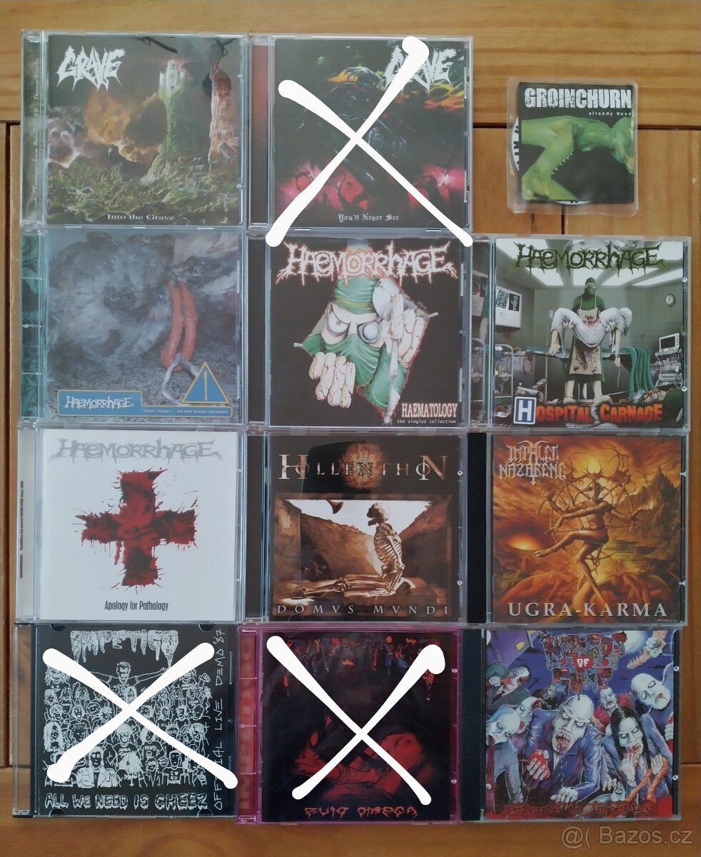 CD metal - zahraniční, část B - SLEVA - 4