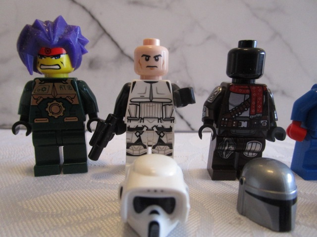 Lego figurky Star Wars, Super Heroes,Exo-Force - 4