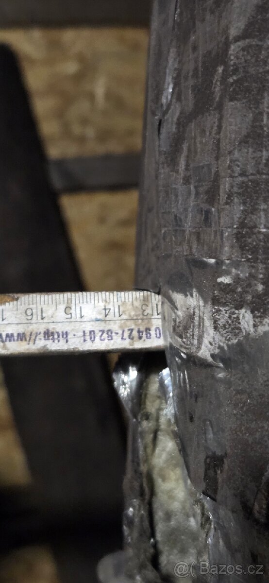 Akumulační nádrž 1000l s izolací 13cm - 4