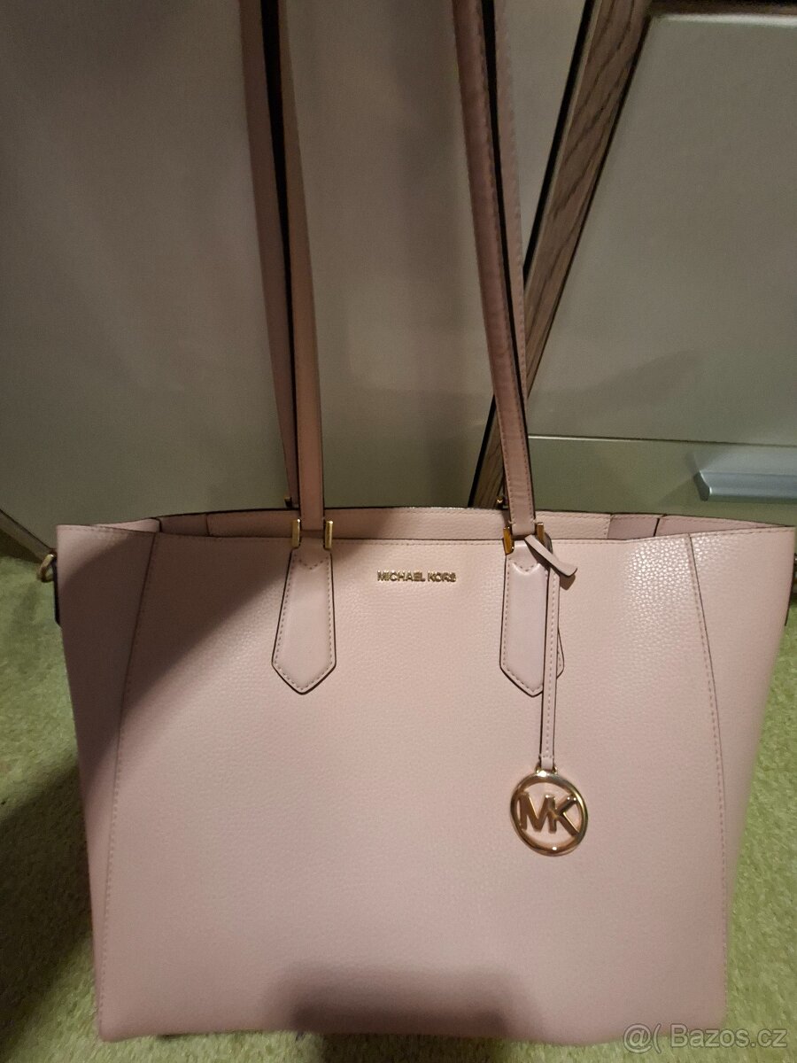 Michael Kors Jet Set Tote – světe růžová, vel. large - 4