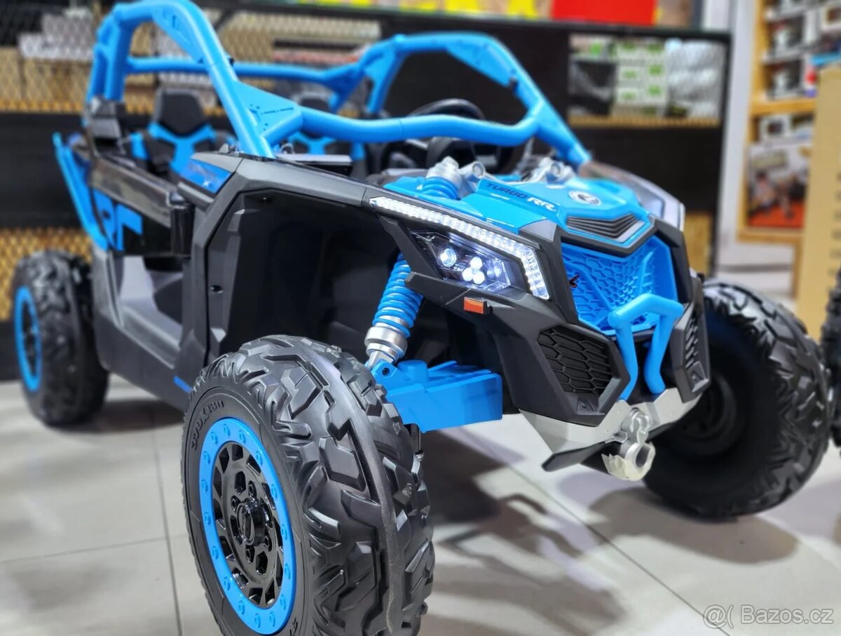 Dětská elektrická buggy CAN-AM Maverick, doba jízdy až 5 hod - 4