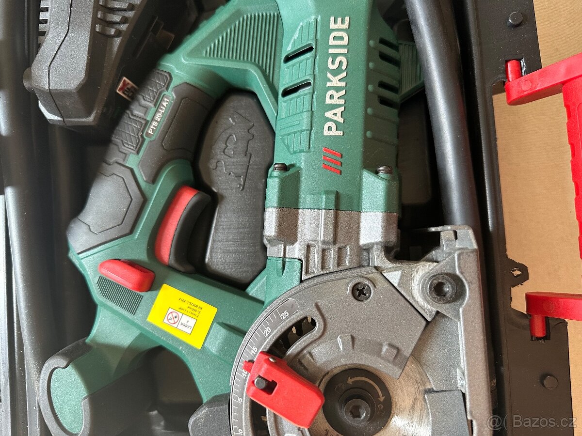 Parkside aku ponorná ruční pila 20V - 4