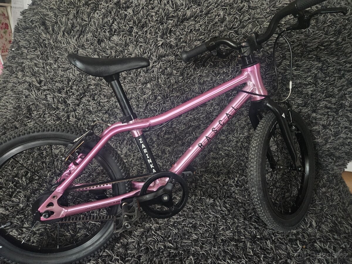 Dětské jízdní kolo Rascal 16, se stojánkem - 4