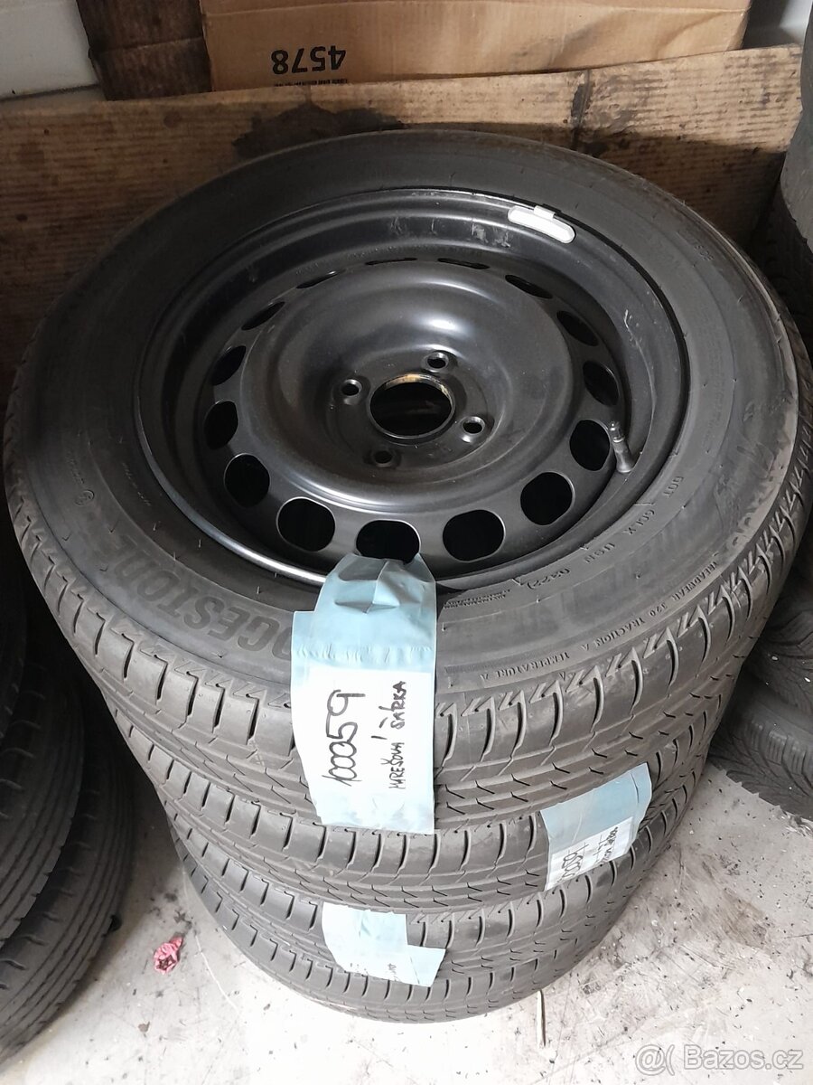Letni pneumatiky včetně ocelových disků - 4