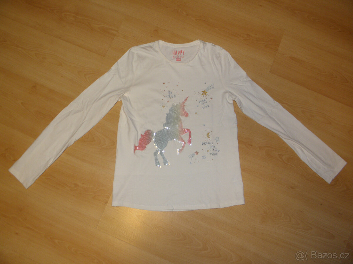 PĚKNÁ TRIKA S KOŇMI v. 158/164 - 4