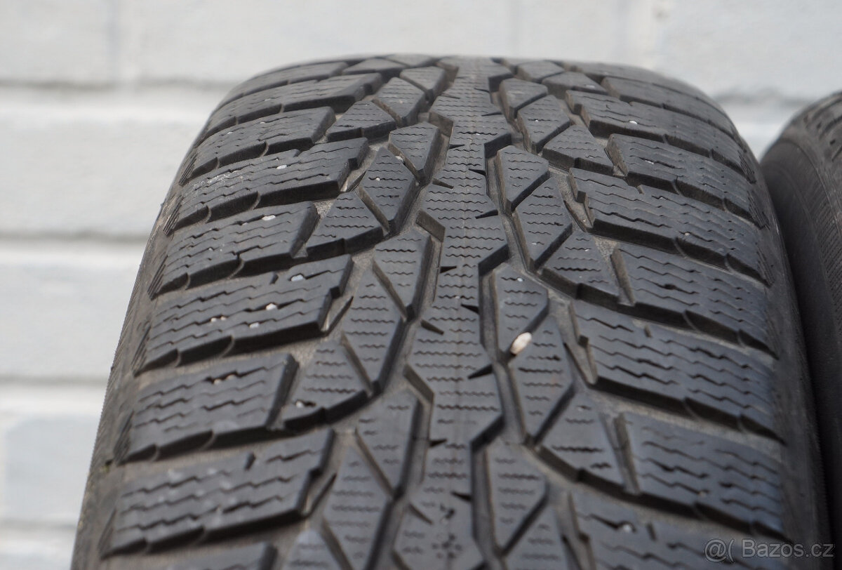 4 Zimní pneumatiky a disky 5x114,3 R15 Toyota Lexus, zimáky. - 4