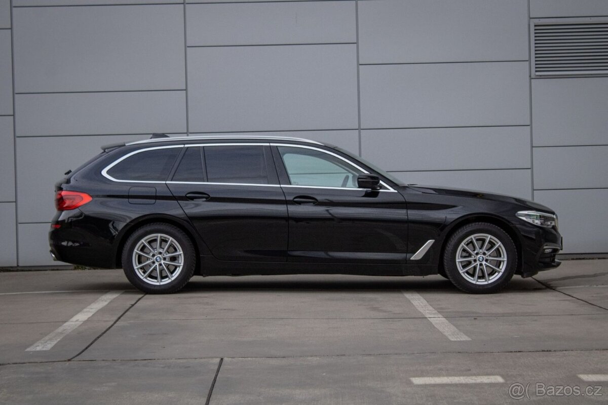BMW Rad 5 Touring 520d 140 kW xDrive A/T, TOP stav - 4