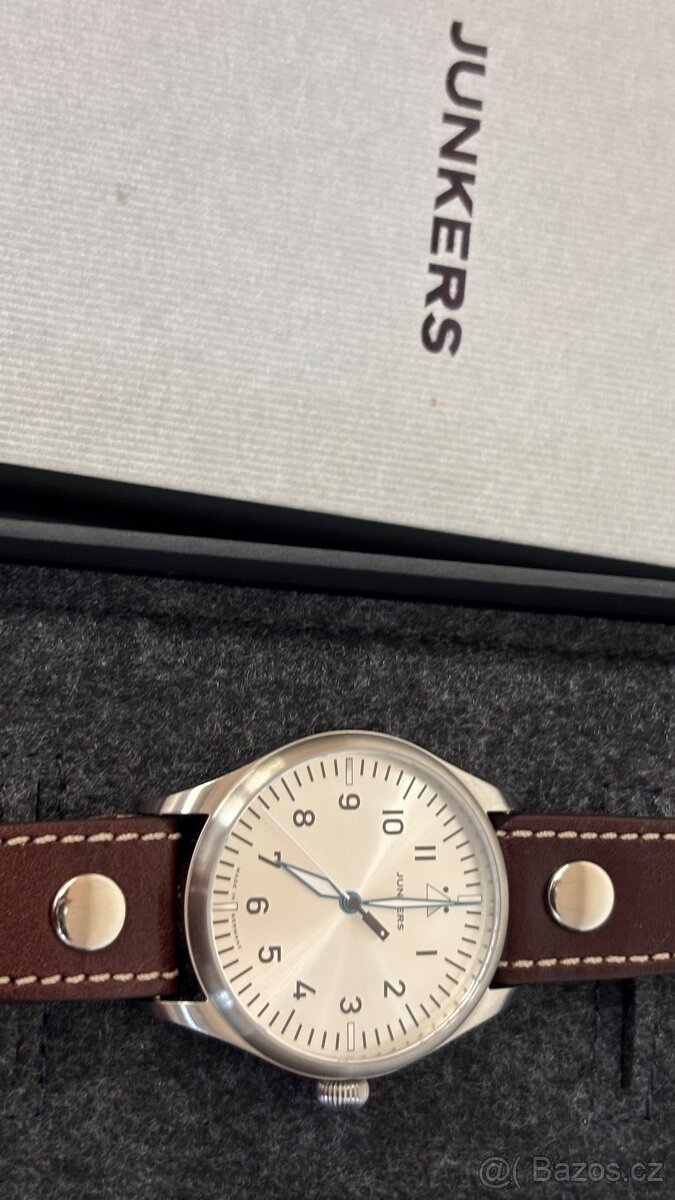 Junkers panské hodinky sappire crystal - 4