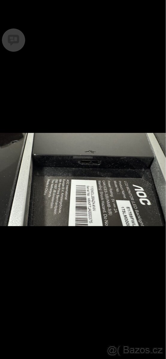 Přídavný monitor AOC - 4