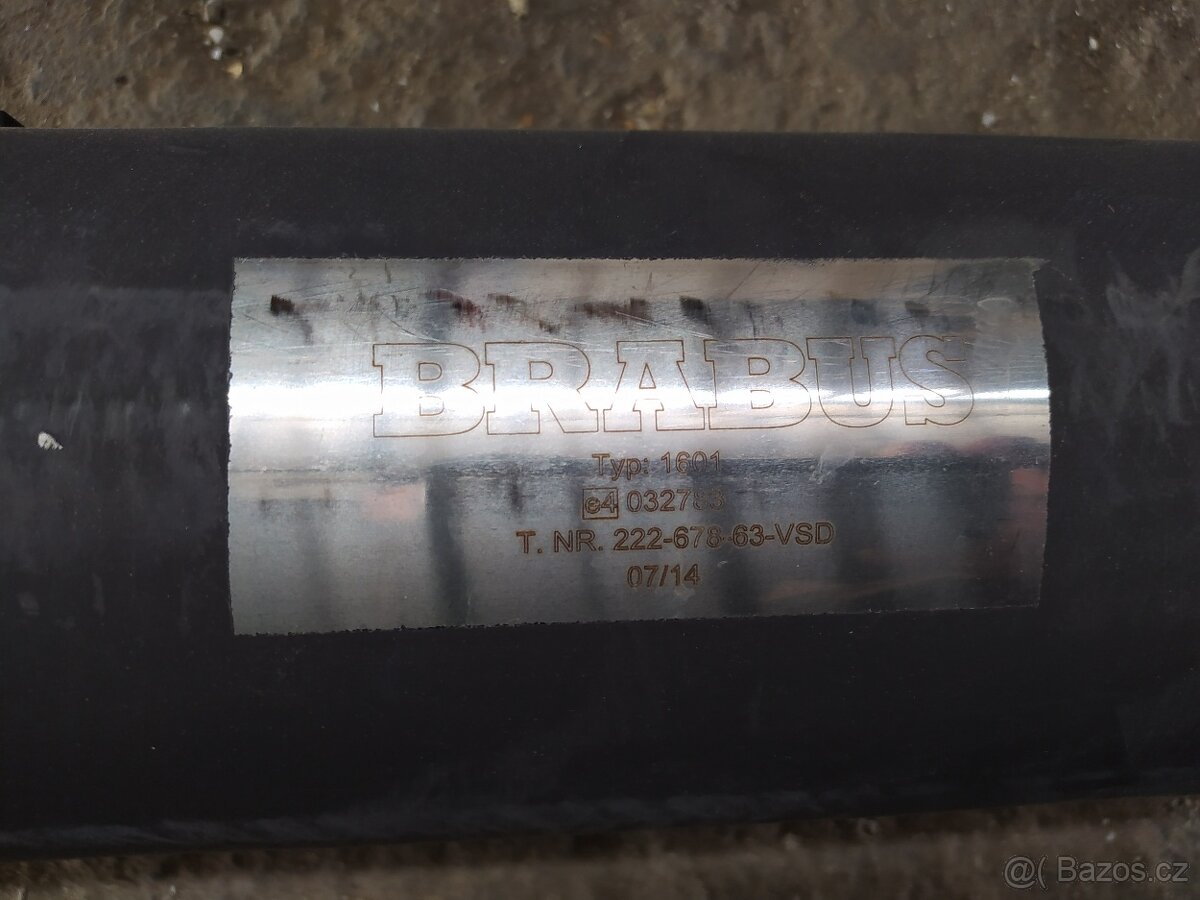 Mercedes-Benz S W222 63 Amg + Brabus Výfuk - 4