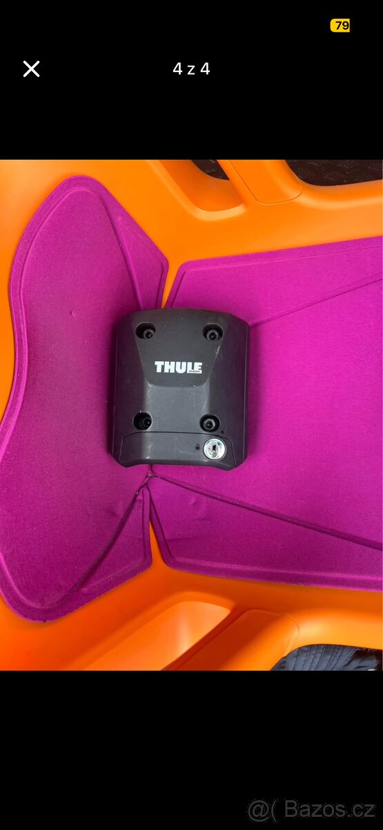 Cyklosedačka Thule ridealong 2 - 4