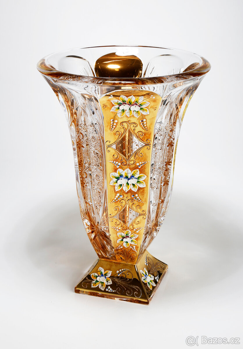 Váza Bohemia Crystal 4,4 kg 36cm - 4