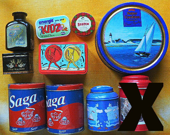 Zapalovače, známky, otvíráky, plech.krabičky, Slavia aj. - 4