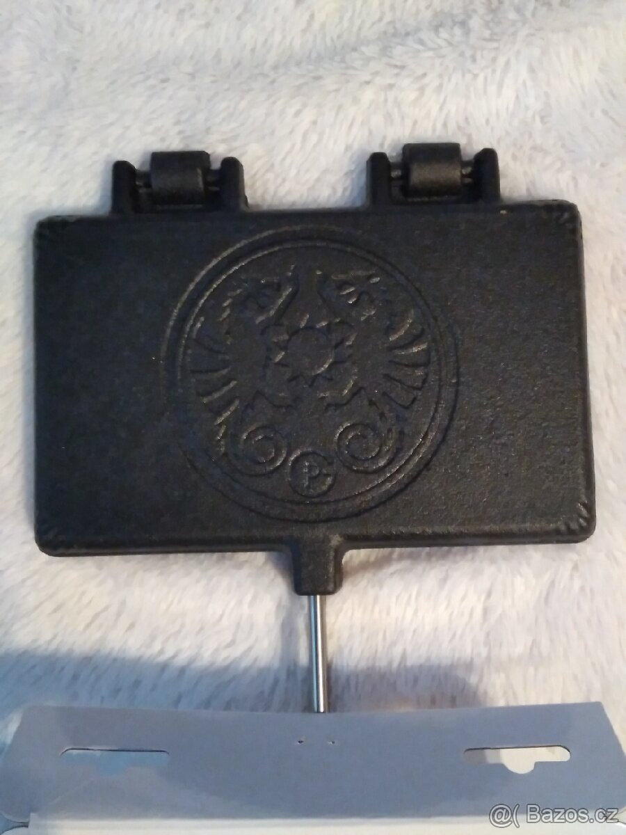 Sada litinových forem - Hamburgery, Wafle, Sendvič - 4