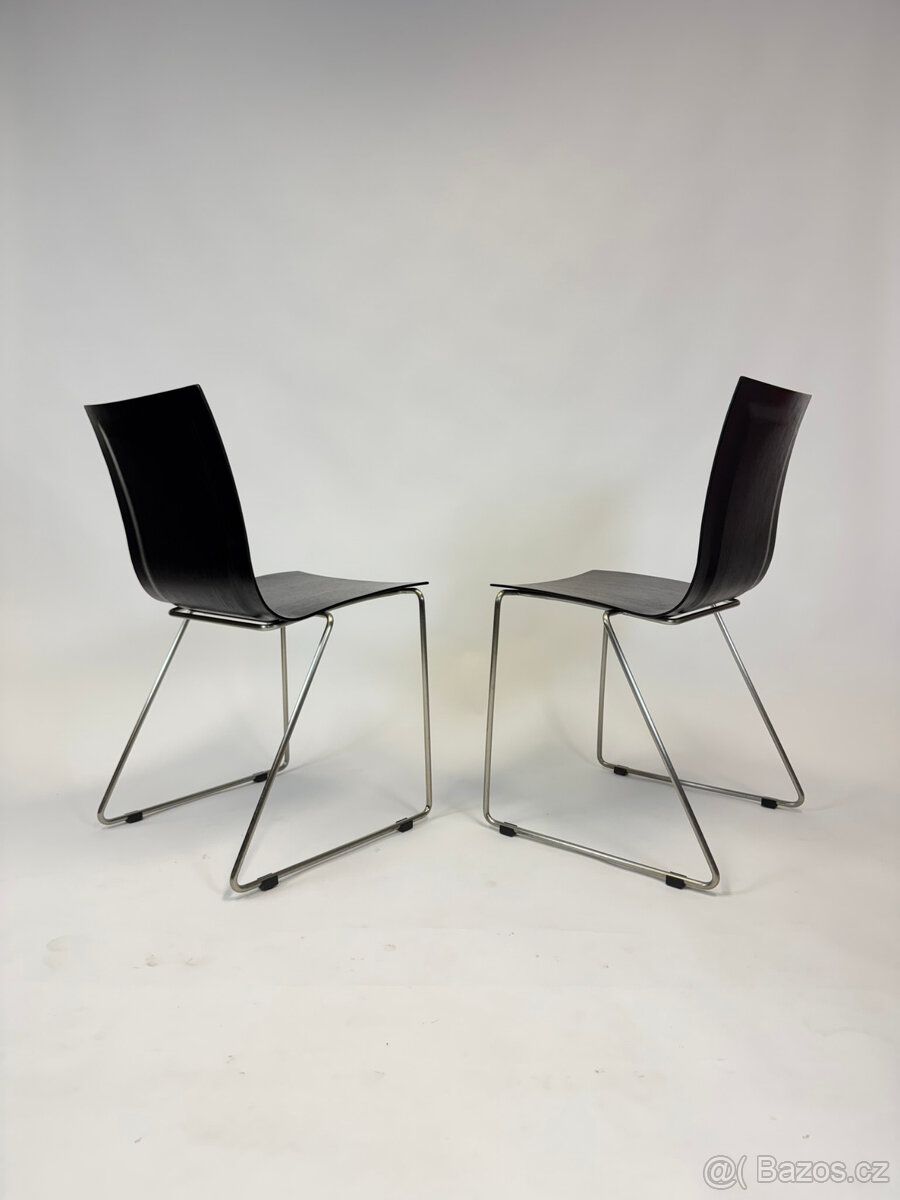 Luxusní židle dovezeny z Dánska 4 kusy, TOP stav - 4