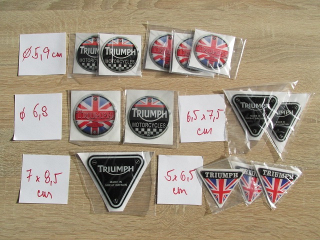 Samolepky 3D provedení /zalité/ VÝPRODEJ - 4