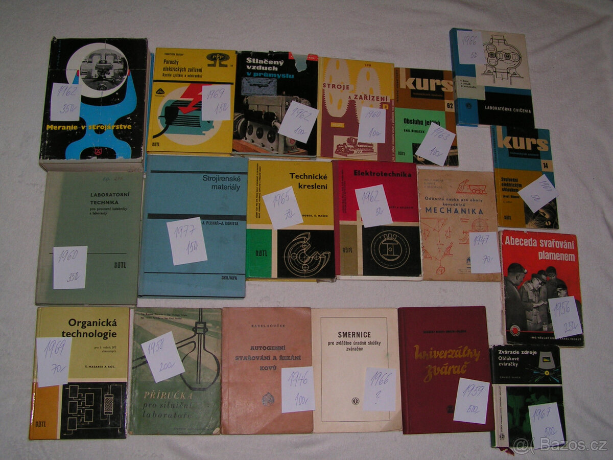 staré knihy -technická a odborná literatura - 4