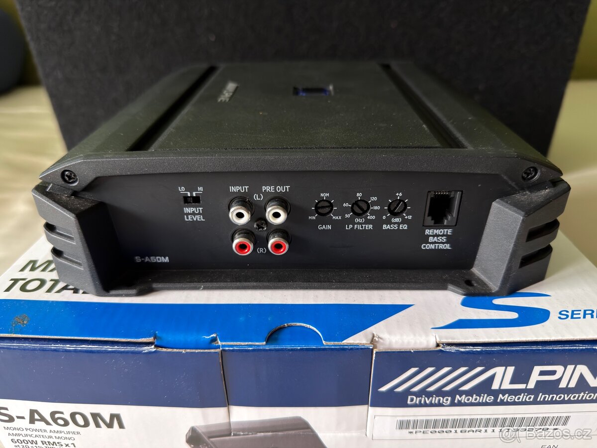 Zesilovač Alpine S-A60M - 4