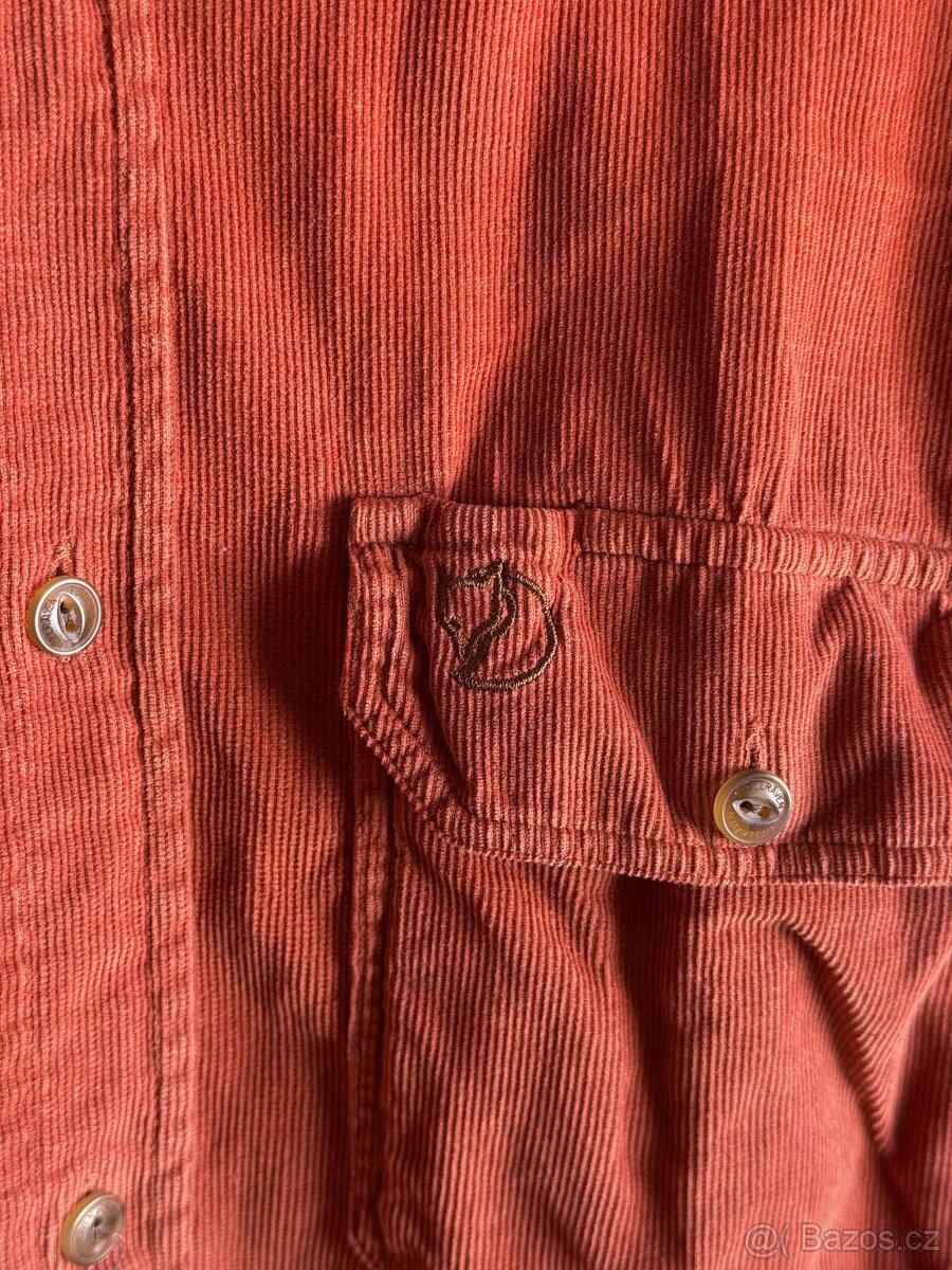 Manšestrová košile Fjallraven Ovik Cord Shirt M Autumn Leaf - 4