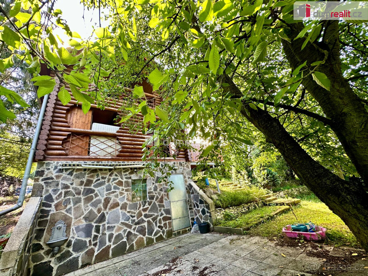 prodej srubové chaty, 50m2, s pozemkem 818m2, Slaný - 4