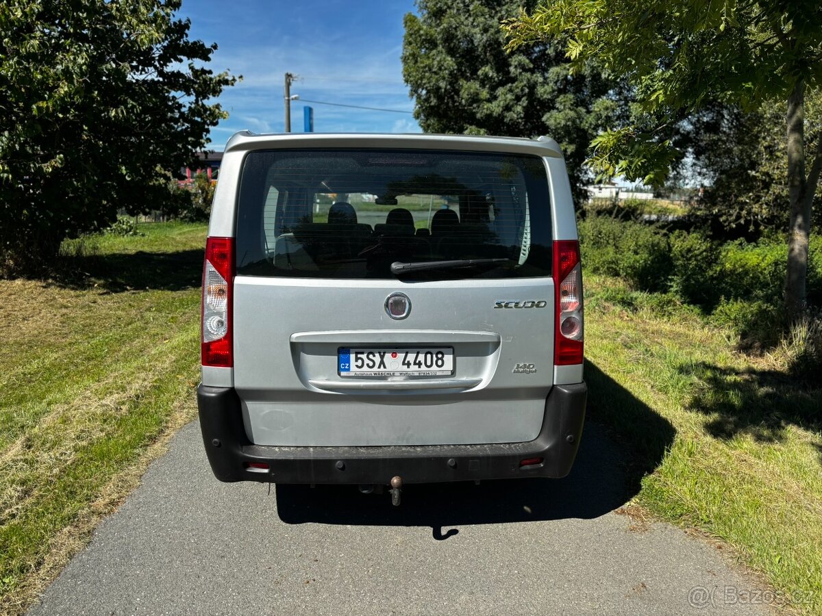 Fiat Scudo 2.0JTD 100kW,RV 2009, LONG, 9.míst, Tažné,Nová ST - 4