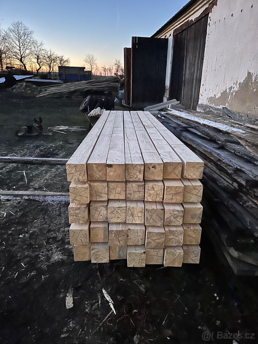 Smrkové suché trámy - 4