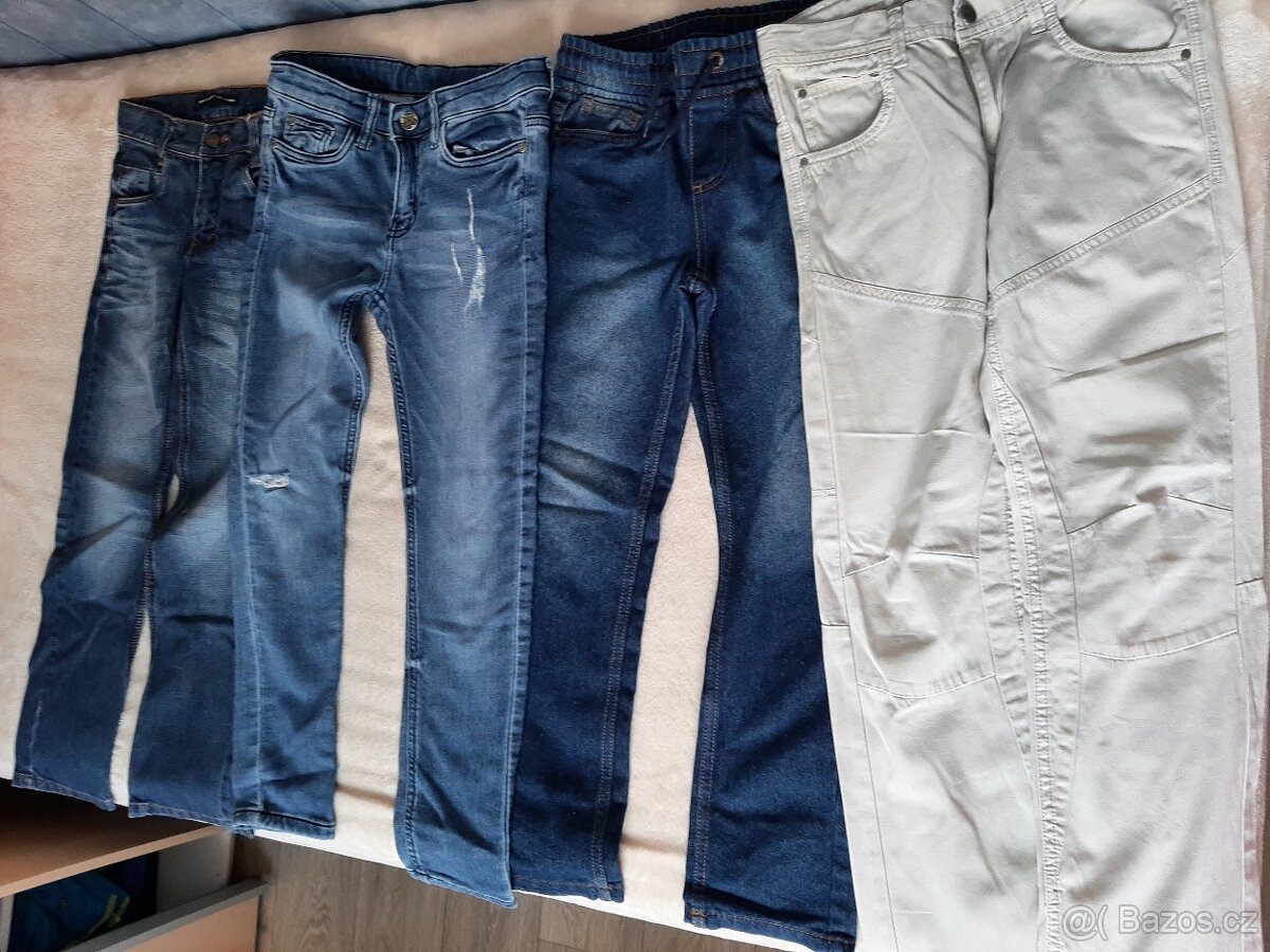 Kalhoty vel. 134-140 - 4