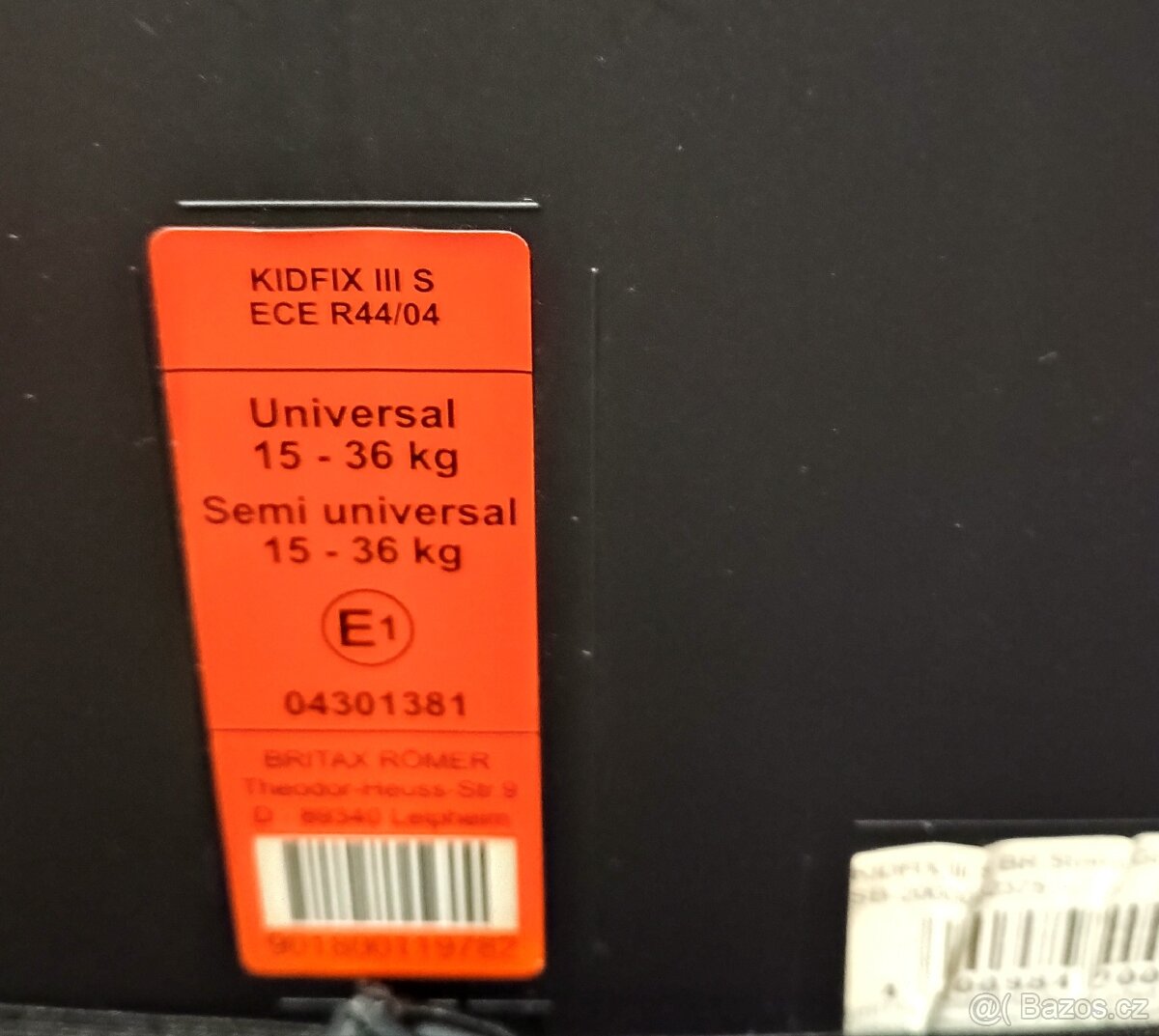 Autosedačka Britax Römer Kidfix - 4