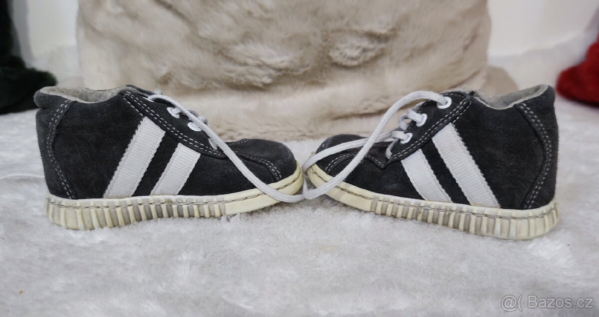 Celoroční kožené boty Pegres velikost 19 - 4