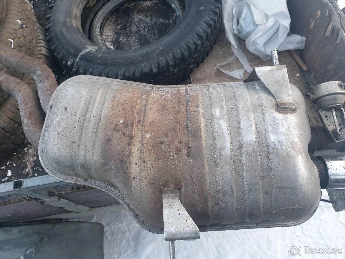 BMW e46 výfuk - touring - 4