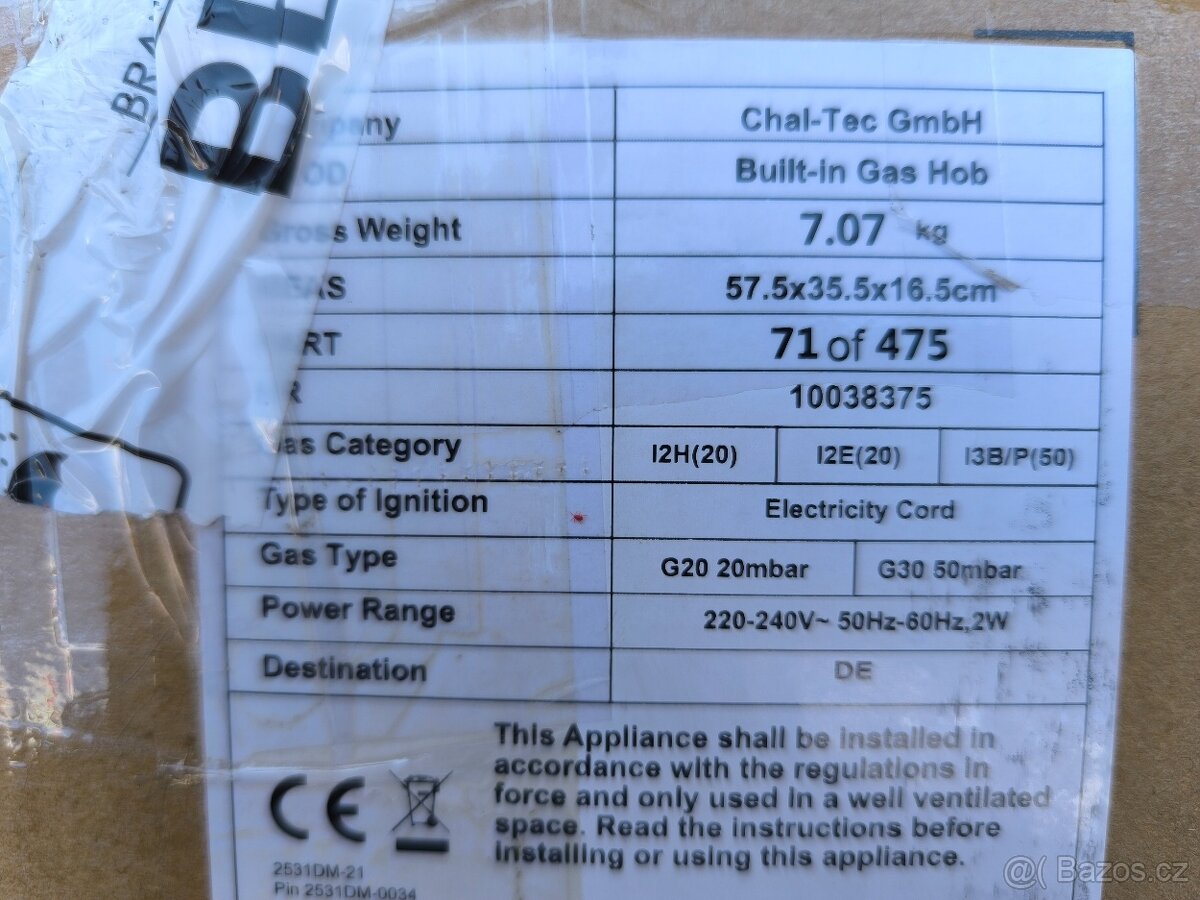 Plynová varná deska Klarstein - 4