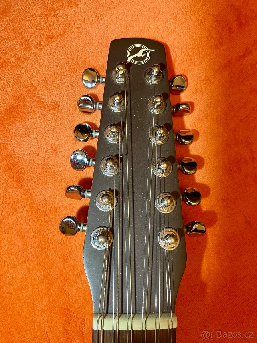 12strunná akustická kytara Seagull CEDR - 4