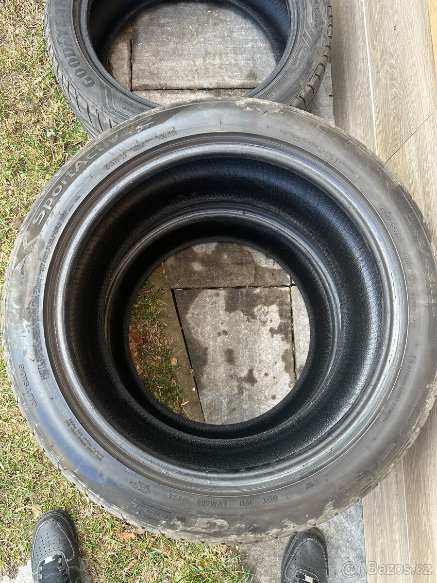 4x letní pneu - 4