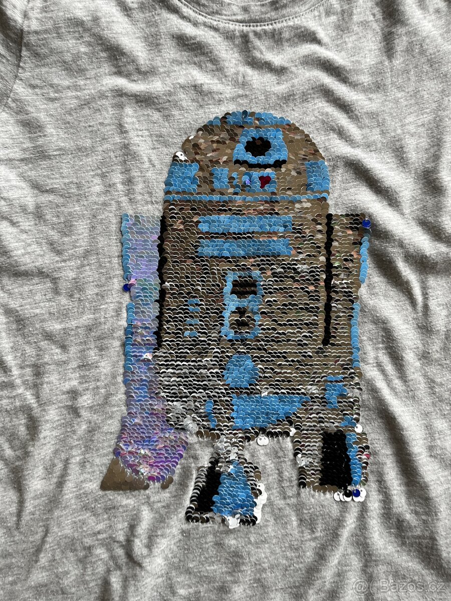 Triko STAR WARS Sphero R2-D2 - robot - nové - vel. 152 flitr - 4